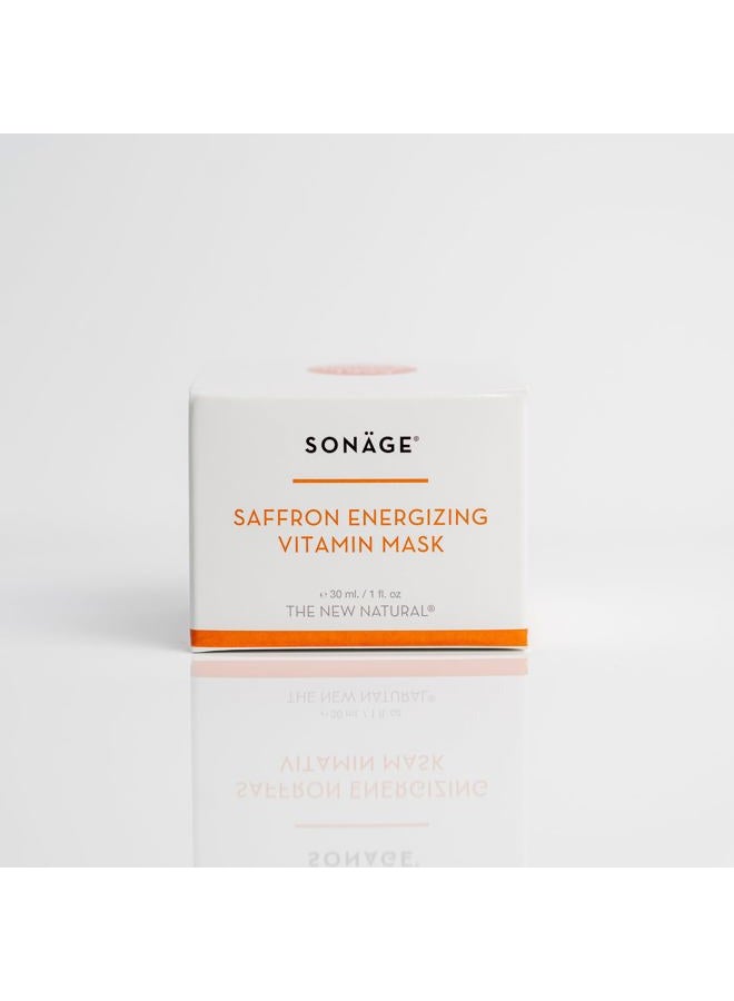SONAGE Saffron Energizing Vitamin Mask: Refresh, Hydrate, and Nourish for a Glowing Complexion - Image 5