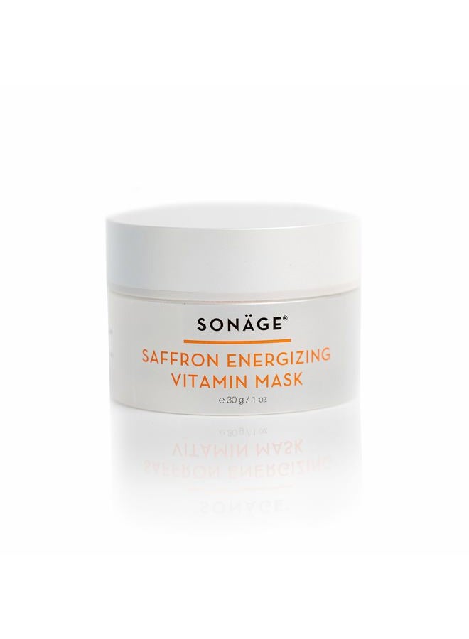 SONAGE Saffron Energizing Vitamin Mask: Refresh, Hydrate, and Nourish for a Glowing Complexion - Image 1