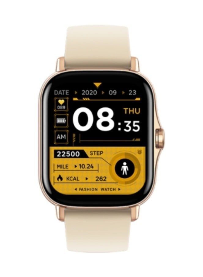 AROAQ Y13S 1.69 inch Color Screen Smart Watch, IP67 Waterproof,Support Bluetooth Call/Heart Rate Monitoring/Blood Pressure Monitoring/Blood Oxygen Monitoring/Sleep Monitoring(GOLD) - Image 2