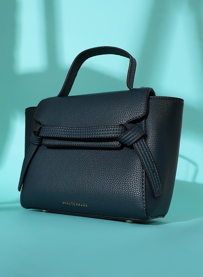 Haute Sauce The Cruise Hand Bag - Navy Blue  - Image 1