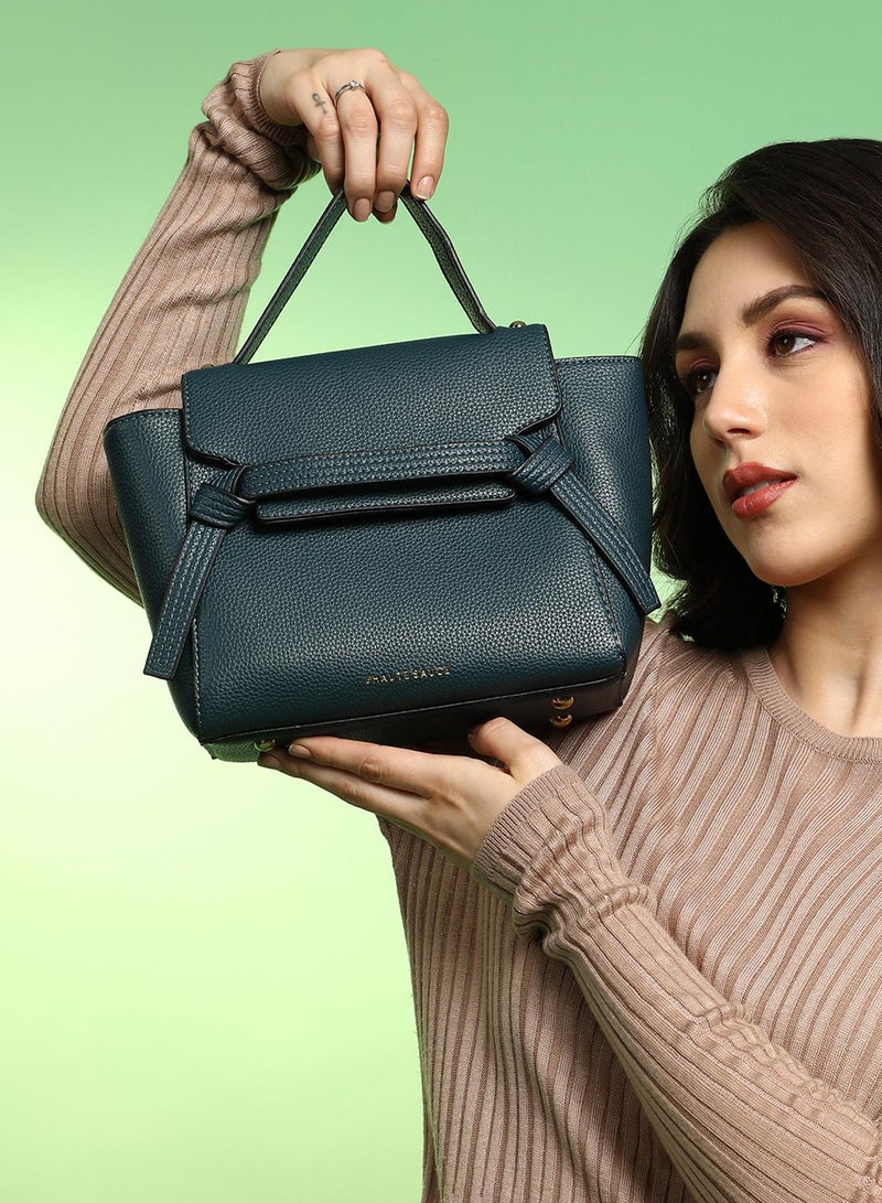 Haute Sauce The Cruise Hand Bag - Navy Blue  - Image 3