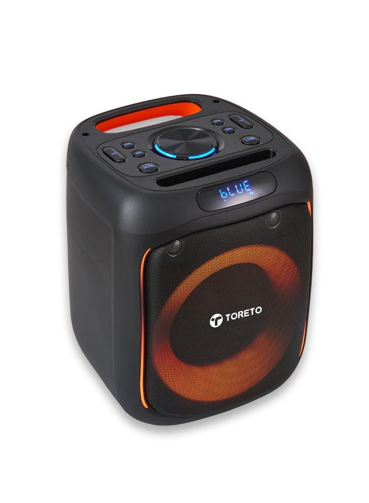 Toreto Party 60W Bluetooth Speaker With Wirelesss Karaoke MIC - Image 1