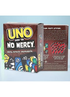 Generic UNO Show 'em No Mercy Family Night Game Where All Cards Are Wild for 2-10 Players  - Image 1