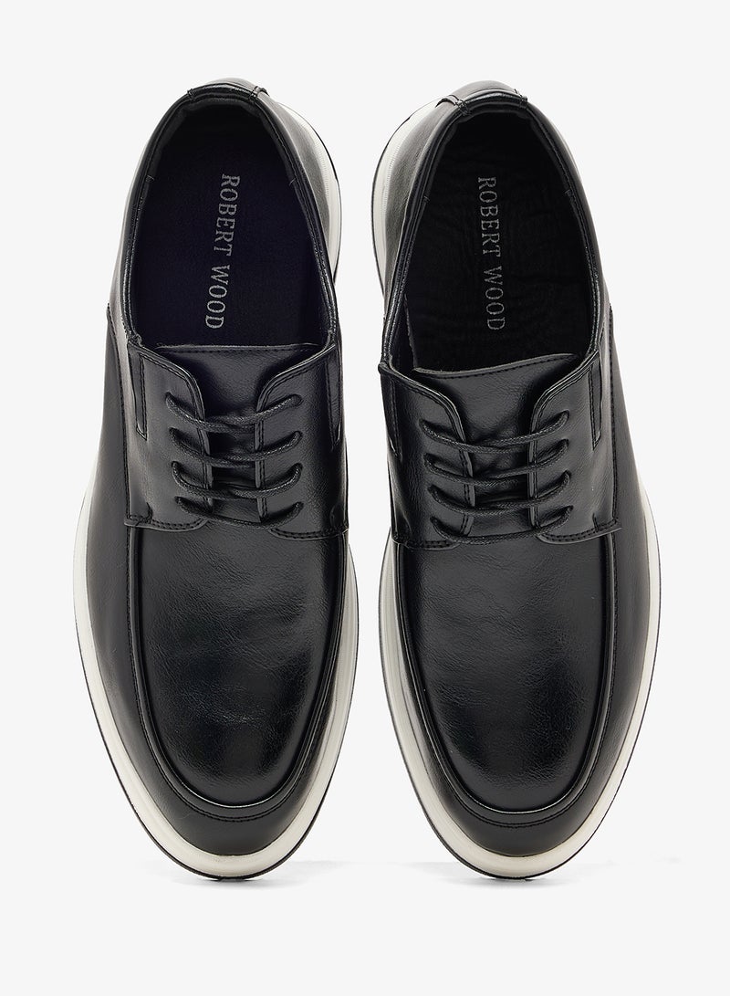 روبرت وود أحذية كاجوال أنيقة برباط - Image 4