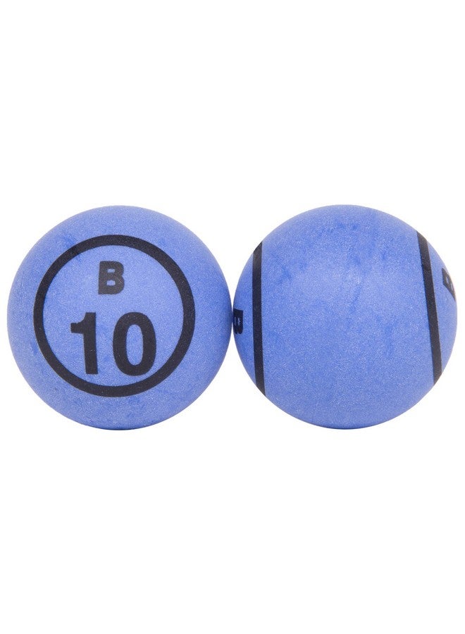 MR CHIPS Professional 1.57” (40 mm) Multi-Color Double Number Bingo Balls - Ping Pong Style for Manual Cage Only - Image 2