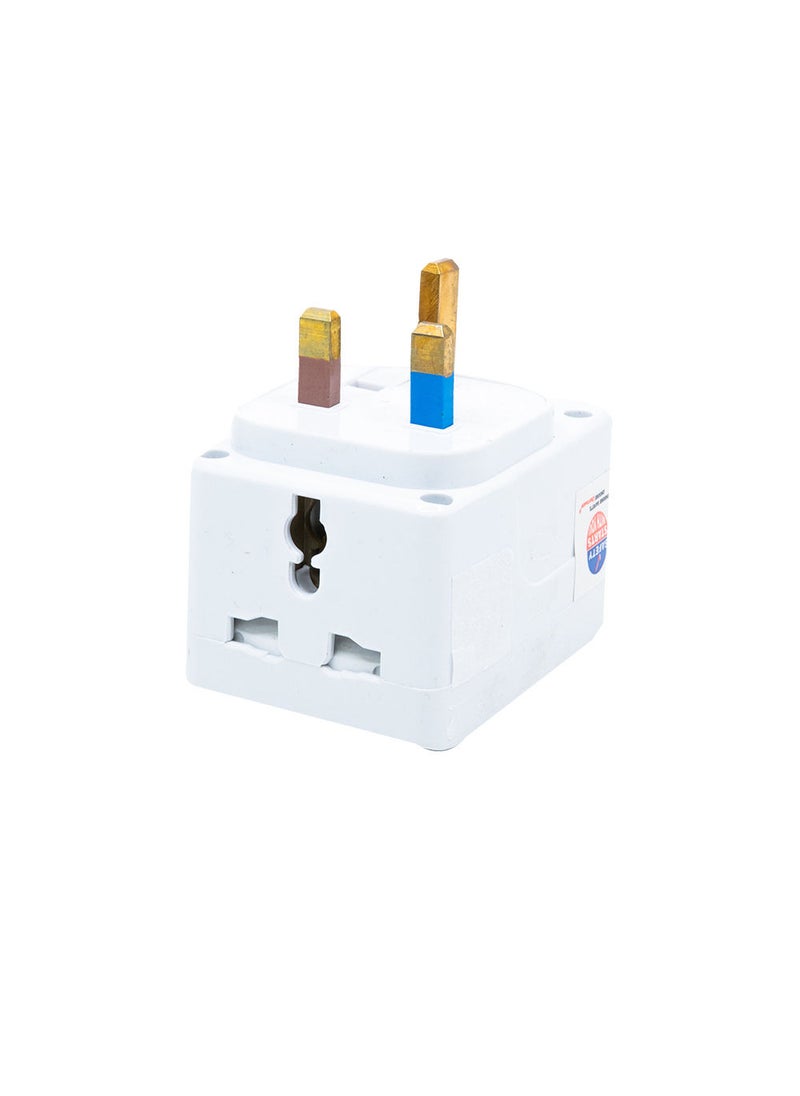 OSHTRACO 13AMP 3 Way Multi Socket Adaptor With Neon  - Image 4