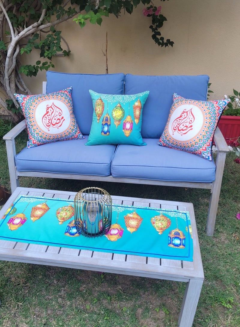 Alwan Set of 3 Ramadan Kareem Cushion Covers - Image 2