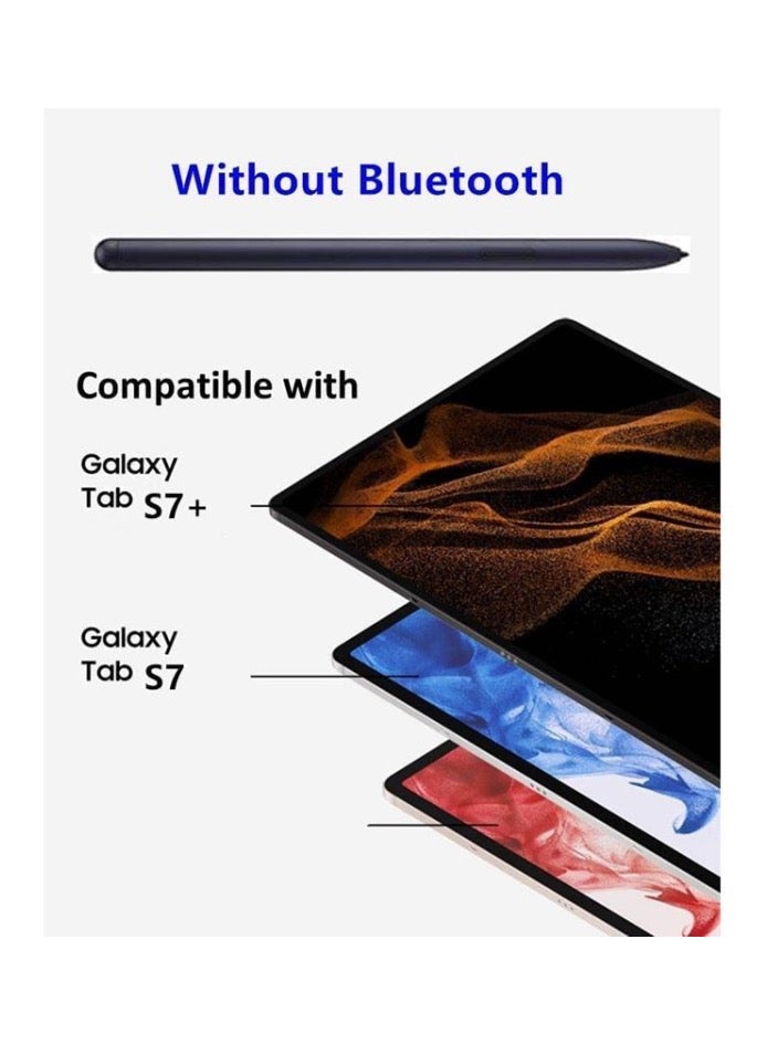 Beauenty Replacement Touch Stylus S Pen for Samsung Galaxy Tab S7 SM-T870 T876B / Tab S7+ T970 SM-T976B / Tab S6 Lite (Mystic Black) (Without Bluetooth) - Image 4