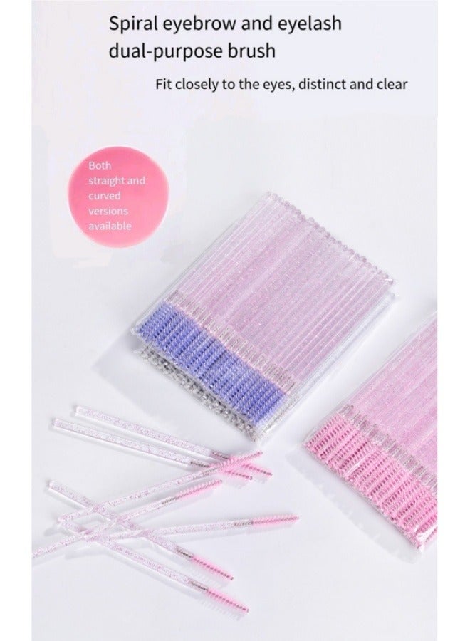 50 Pieces Eyebrow Eyelash Brush Set Disposable Lengthening Eyelash Brush Eyebrow Brush - Image 2
