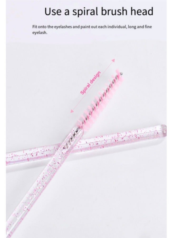 50 Pieces Eyebrow Eyelash Brush Set Disposable Lengthening Eyelash Brush Eyebrow Brush - Image 3