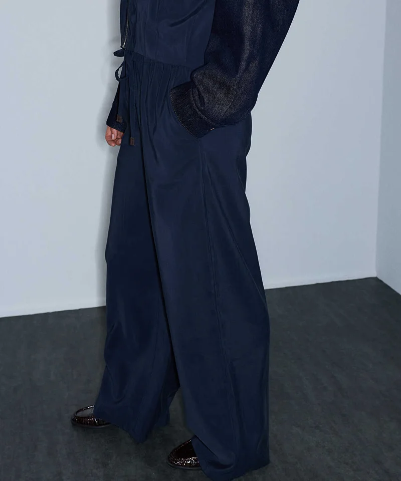 Ipekyol  Elastic-Waist Wide-Leg Trousers for Women | Best Price UAE