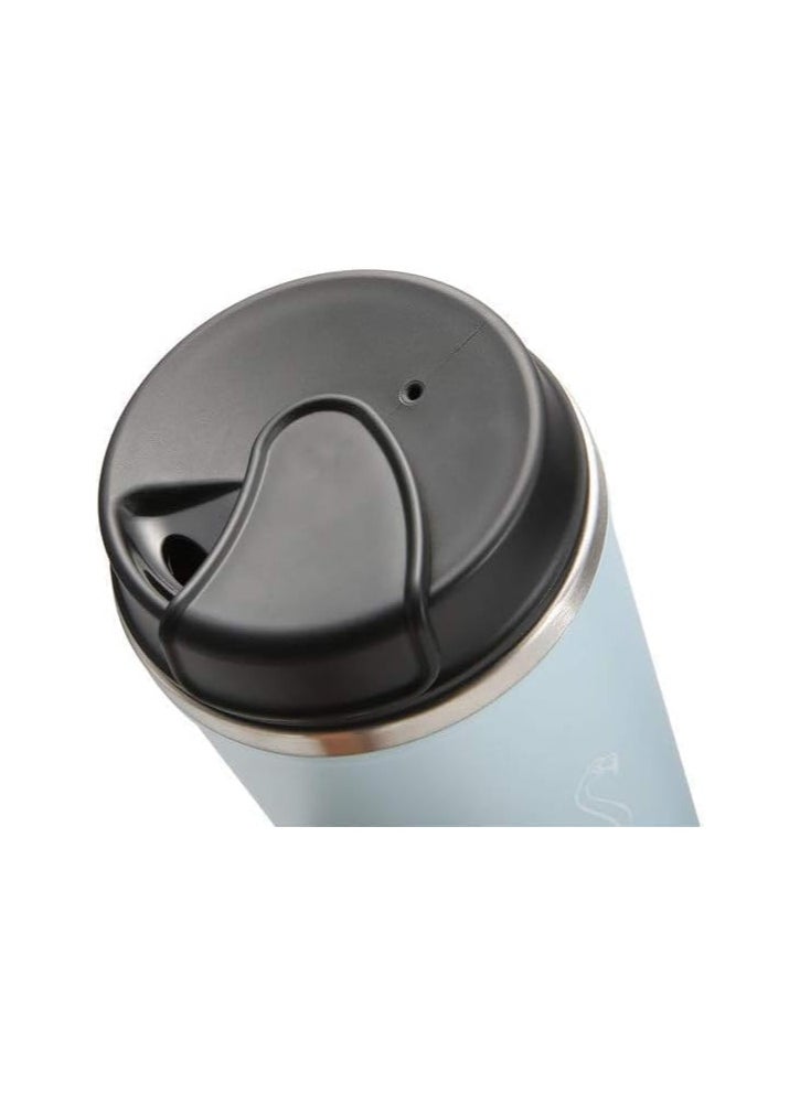 QSHOP - QSHOP® 350ml Vacuum Insulated Stainless Steel Thermal Mug, Leakproof BPA Free Sports Water Cup for Coffee, Tea, Travel to Keep Drinks Hot or Cold - Image 1