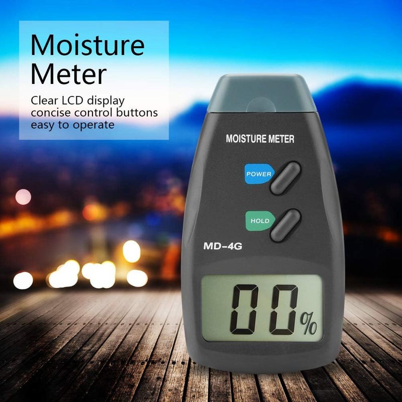 Generic MD 4G LCD Digital Meter, Wood Tester with Large Screen and, for Wood Bamboo Paper Fiber Items - Image 4