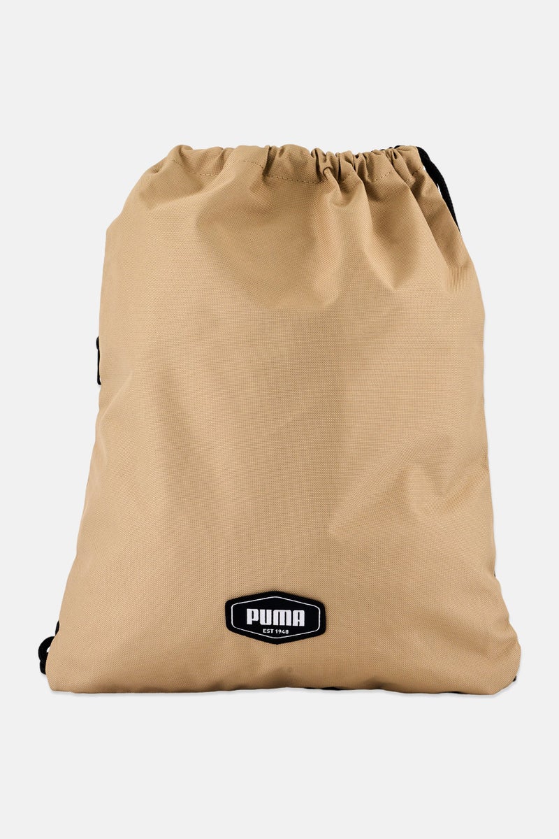 PUMA Men Brand Logo Sports Bag 40 H x 35 L x 1 W cm, Tan  - Image 1