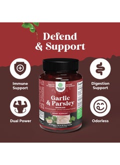 Natures Craft Aged Garlic Supplement For Immune Support - Odorless Garlic Pills For Heart Health And Kidney Support  - Image 3