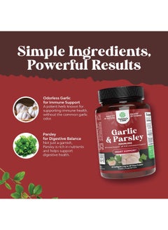 Natures Craft Aged Garlic Supplement For Immune Support - Odorless Garlic Pills For Heart Health And Kidney Support  - Image 4