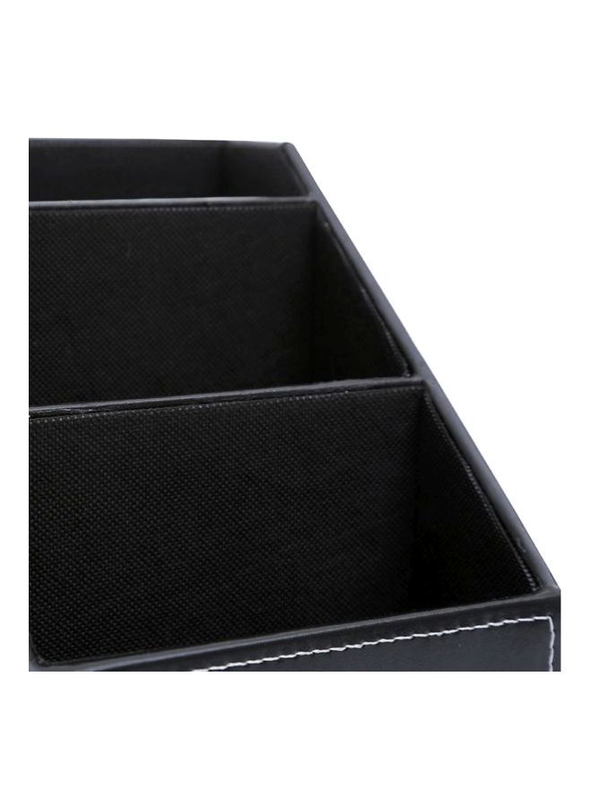 NIBEMINENT Fabric Remote Controller Storage Box - Black - Image 5