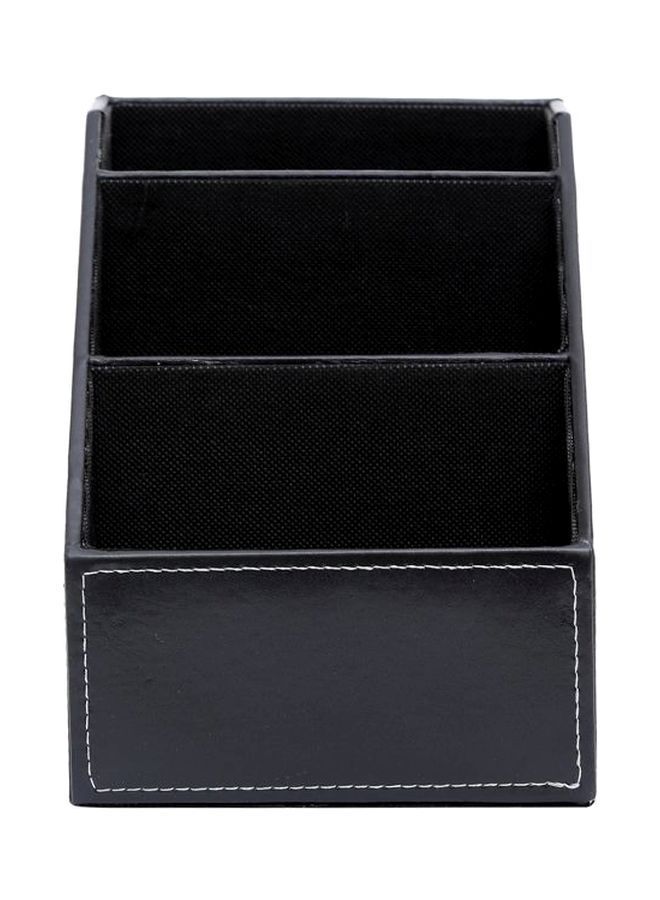 NIBEMINENT Fabric Remote Controller Storage Box - Black - Image 2