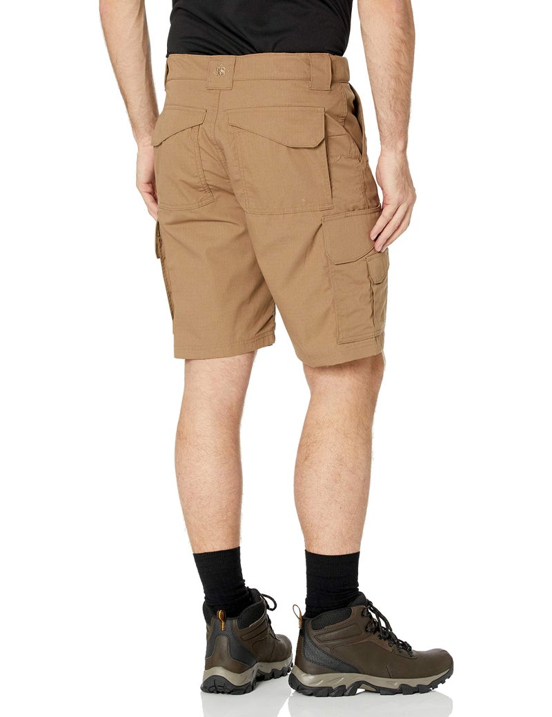 Tru-Spec 24-7 Series Original Shorts for Men, Cargo-Shorts with PRYM Snap, YKK Zipper, Comfort 9" Waistband, Water Resistant, Coyote - 30 - Image 2