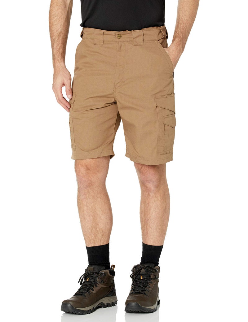 Tru-Spec 24-7 Series Original Shorts for Men, Cargo-Shorts with PRYM Snap, YKK Zipper, Comfort 9" Waistband, Water Resistant, Coyote - 30 - Image 5