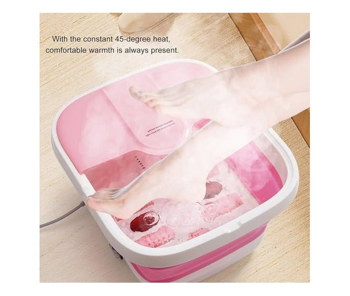Foldable pedicure foot massage basin with heating and quick massage function, for stress relief at home RF-368Z - Image 4