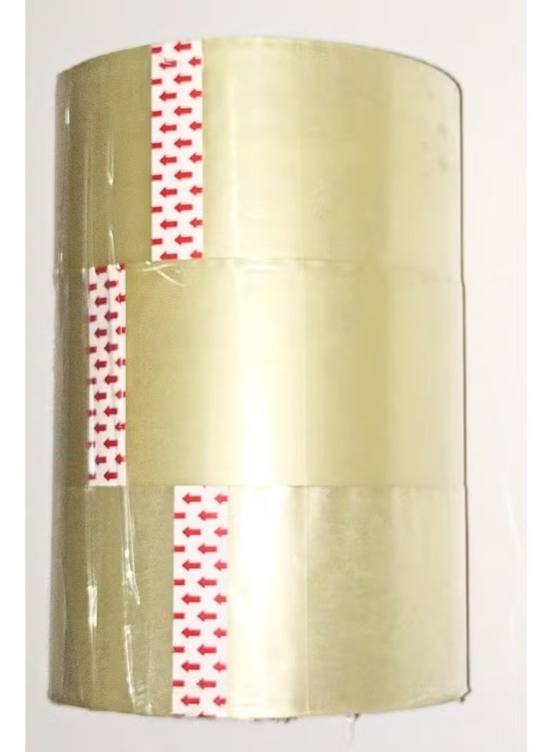 Transparent Packing Tape, PK/3 Rolls, 2" Wide, 70 Yards Long for Packaging, Strong and Heavy Duty for Sealing Boxes, Parcels, Mail and Office Supplies - Image 1