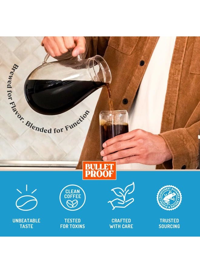 Bulletproof Original Medium Roast Coarse Ground Cold Brew Coffee, 12 Ounces, Clean and Tested for Toxins, Smooth Artisan Coffee Ground for Cold Brew Iced Coffee - Image 5