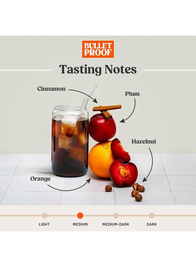 Bulletproof Original Medium Roast Coarse Ground Cold Brew Coffee, 12 Ounces, Clean and Tested for Toxins, Smooth Artisan Coffee Ground for Cold Brew Iced Coffee - Image 4