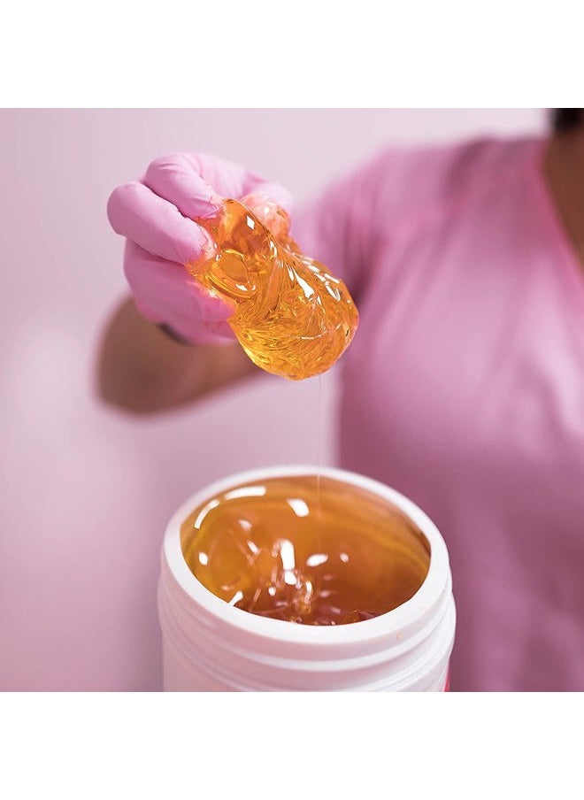 Sugaring NYC - Sugaring Paste personal size for Bikini, Brazilian, Legs, Arms Sugaring hair removal + Anti-ingrown hair solution with roller applicator and sugaring card applicator - Image 1