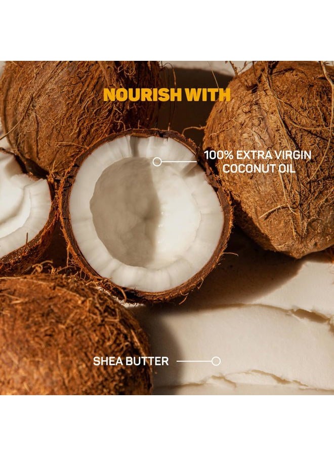 MARC ANTHONY Volumizing Shampoo and Conditioner Set with Coconut Oil & Shea Butter - Nourishing & Hydrating Haircare Infused with Biotin for Dry & Damaged Hair - Restore Moisture & Protects Hair - Image 3