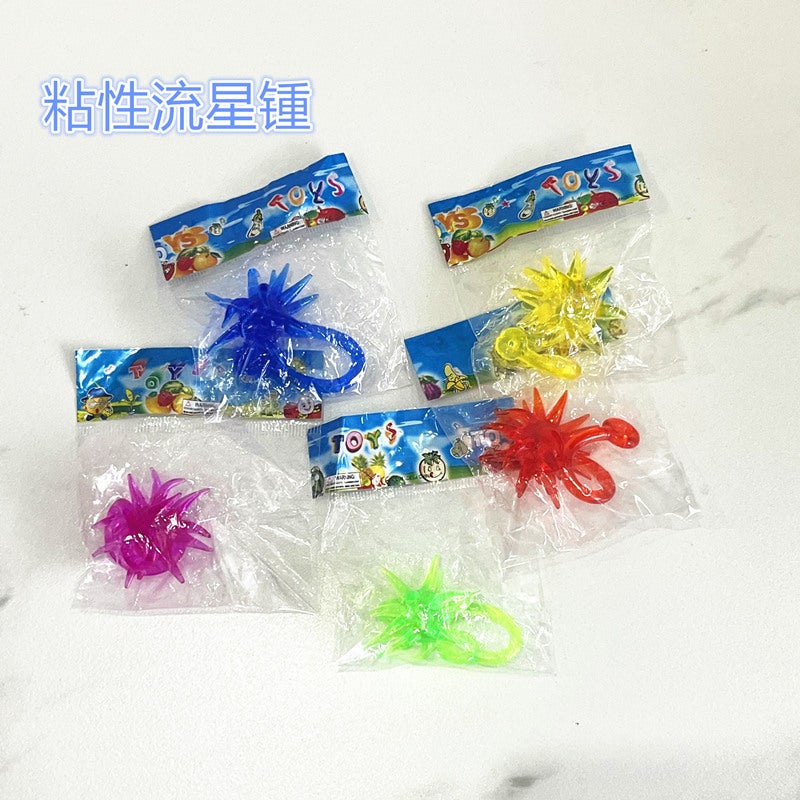 Dinosaur Sticky Meteor Hammer Sticky Hand Sticky Elastic Vent Sticky Hammer Large】 Spider Man Small Gift Toy - Image 5