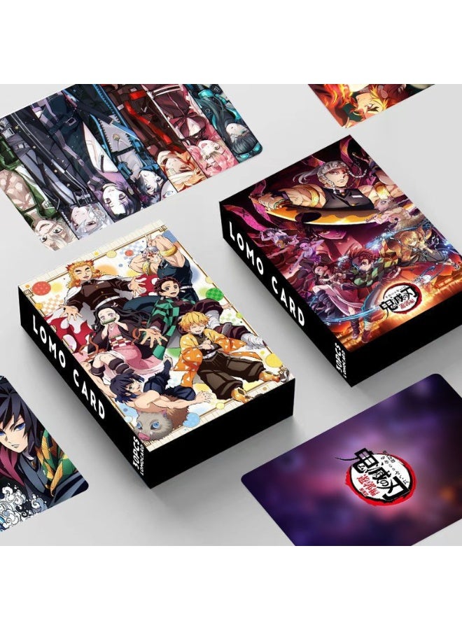 NIBEMINENT 30 Pcs Cartoon Slayer Double-sided Lomo Cards Card For Fans Collection Gifts - Image 1