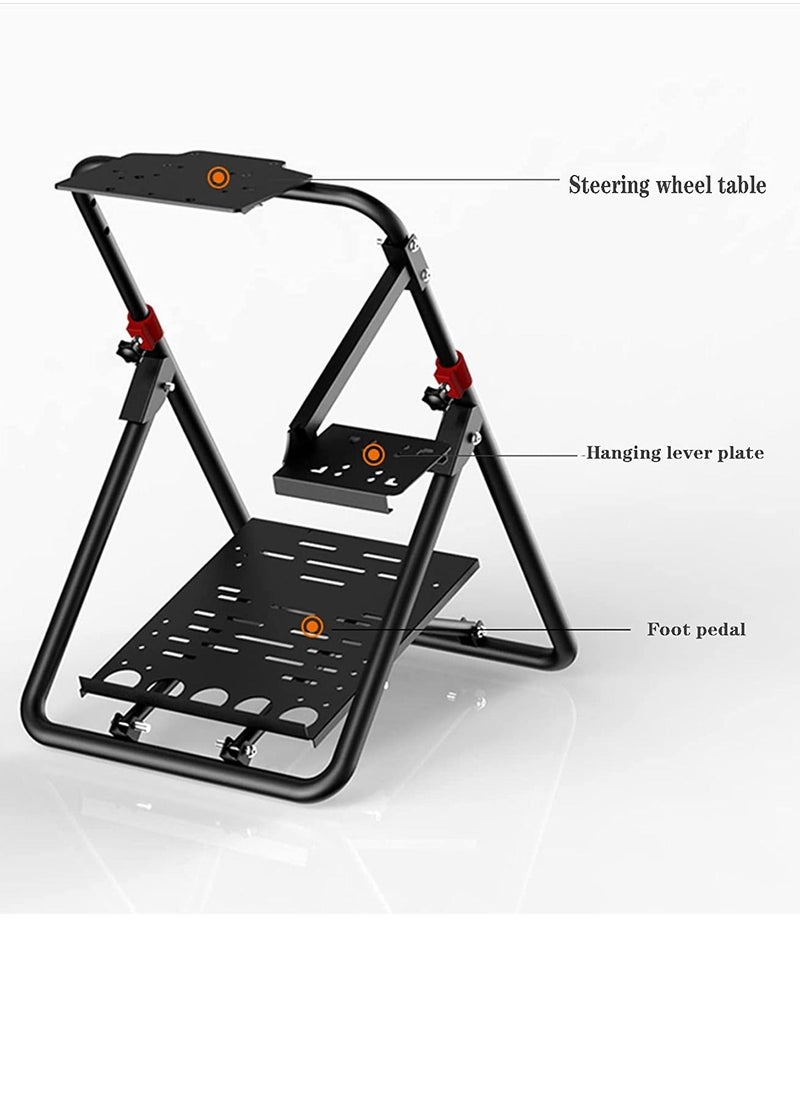 PXN - PXN-A9 Racing Steering Wheel Stand for with Gear/Shifter Mount Folding Bracket Tilt-Adjustable Racing Stand (Racing Wheel NOT Included) - Image 1