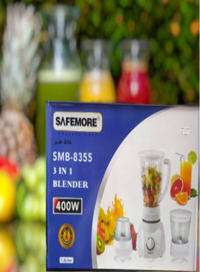SAFEMORE 3 in 1 Blender 4000W 1.6Liter - Image 2