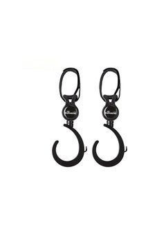 TEKNUM Double Baby Stroller With Hooks - Black  - Image 2