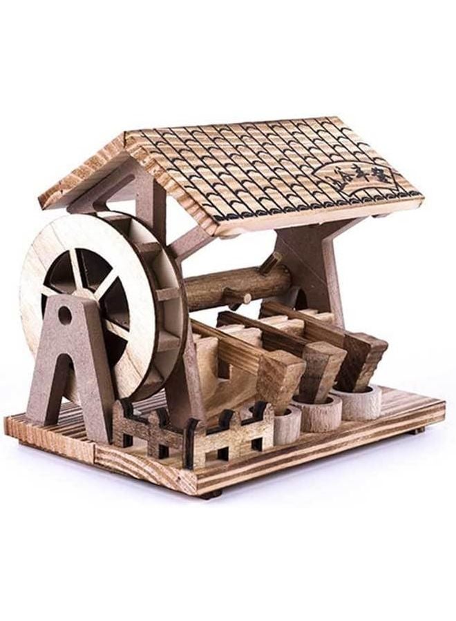 3D Wooden Puzzle Office Desk Decor Country Style Fall Desktop Decoration 17x13cm - Image 4