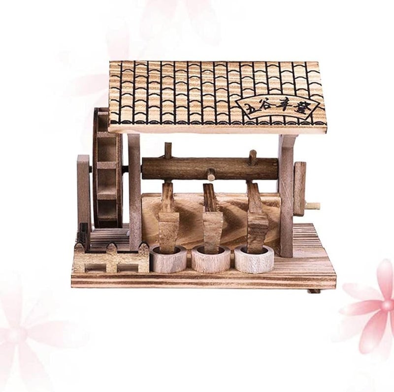 3D Wooden Puzzle Office Desk Decor Country Style Fall Desktop Decoration 17x13cm - Image 3