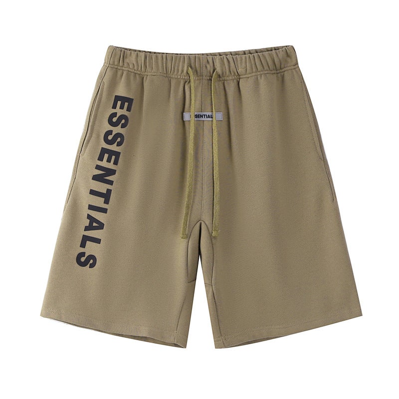 Fog Multi-Line Side Silicone Shorts Essentials American Trend High Street Loose Casual Ins Five-Point Pants - Image 4