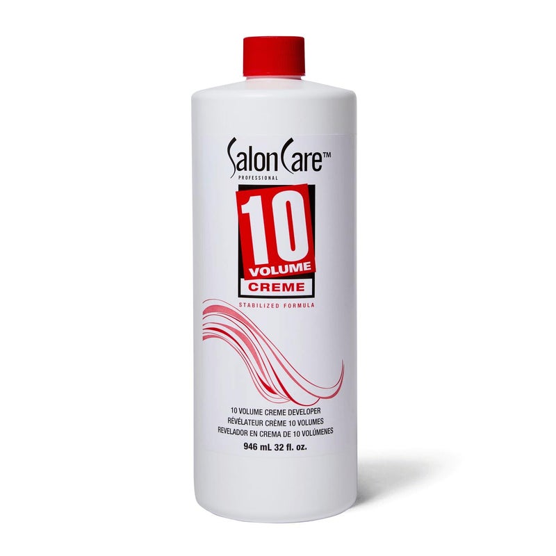 Salon Care 10 Volume Creme Developer 32 Oz - Image 1