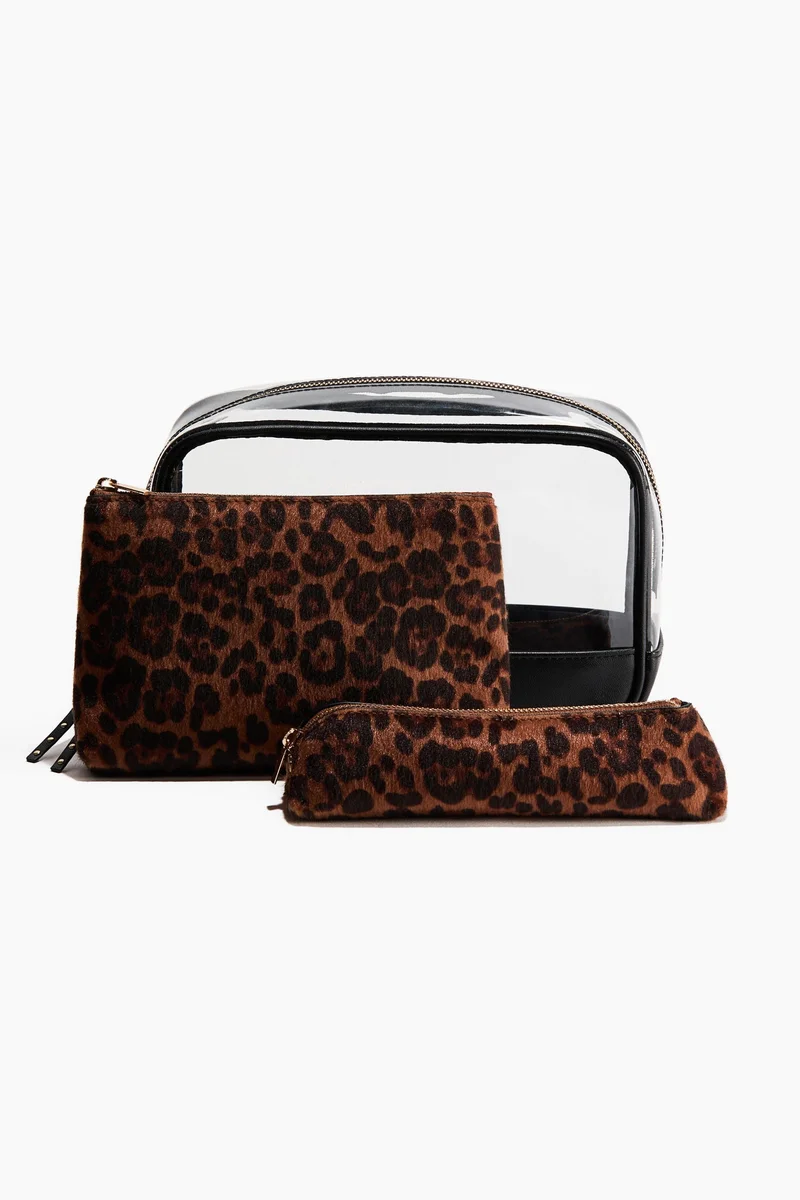 3-piece wash bag set