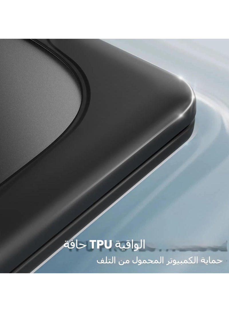 general Compatible 14 Inch HP Envy X360-14 2024 2-in-1 Laptop Case - Heavy Duty Rugged Hard Shell Cover Frosted Thermal and Drop Protection - Image 4