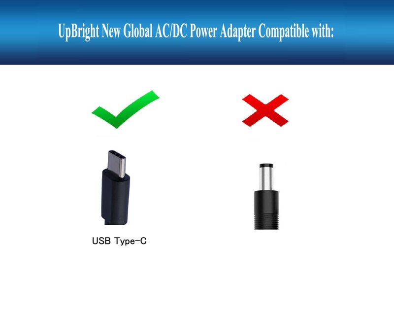 UPBRIGHT محول AC/DC من UpBright USB Type-C متوافق مع Gooloo GT3000 GT4000 GT4000S 100W Jump Starter Power Bank 3000A 3000 أمبير 4000A 4000 أمبير ذروة بدء تشغيل السيارة PD100W مزود الطاقة شاحن البطارية PSU الرئيسي - Image 2