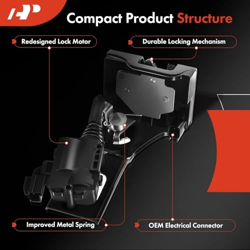 A-Premium Rear Liftgate Door Lock Actuator Tailgate Trunk Latch Compatible with Ford Escape 2009-2012 & Mercury Mariner 2009-2011 & Mazda Tribute 2008-2011, 9L8Z-7843150-B 9L8Z7843150B - Image 2