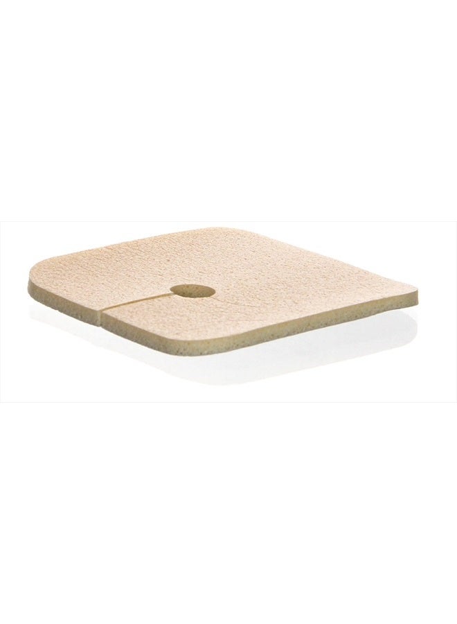 dermarite Tracheostomy Waterproof Foam Wound Dressing with Key-Hole Opening - Image 2