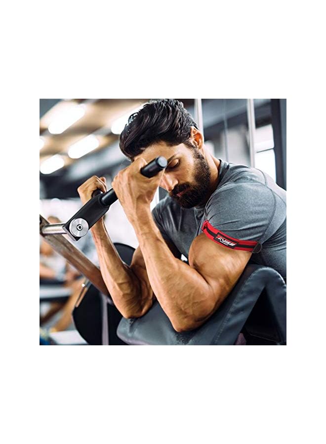 S-TOP Okklusionsbnder, 4er-Pack (2 Bizepsbnder, 2 Beinbnder), bequeme, elastische Bnder fr das Training der Durchblutung und schnelles Muskelwachstum, ohne schwere Gewichte anzuheben - Image 3