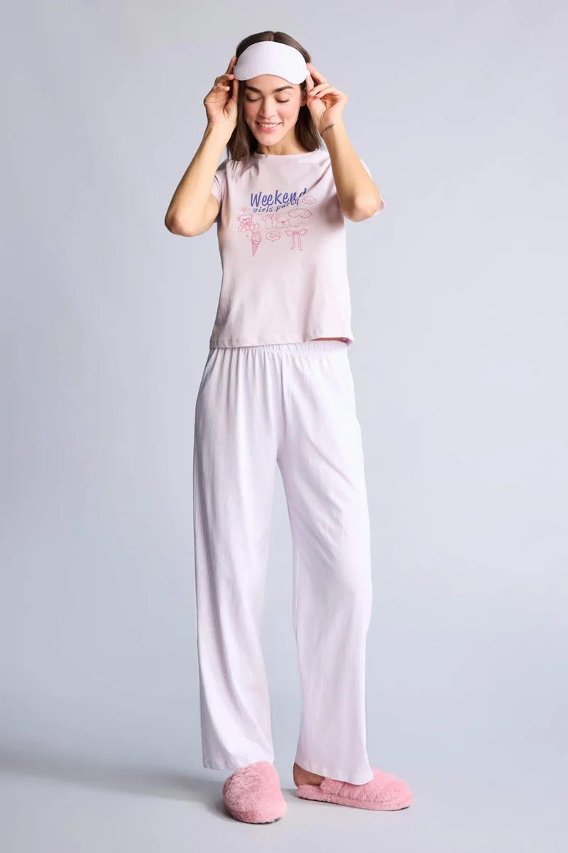 ديفاكتو 3 piece Regular Fit Pyjamas Set
