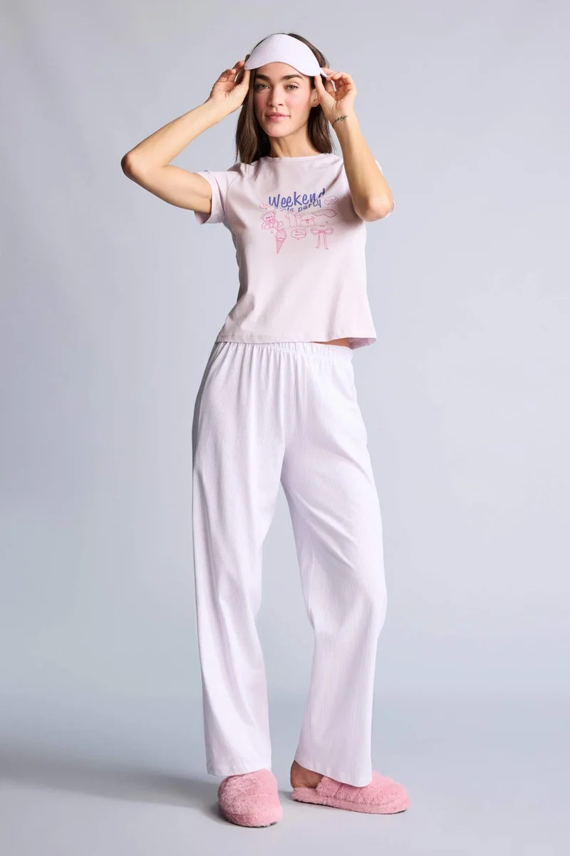ديفاكتو 3 piece Regular Fit Pyjamas Set