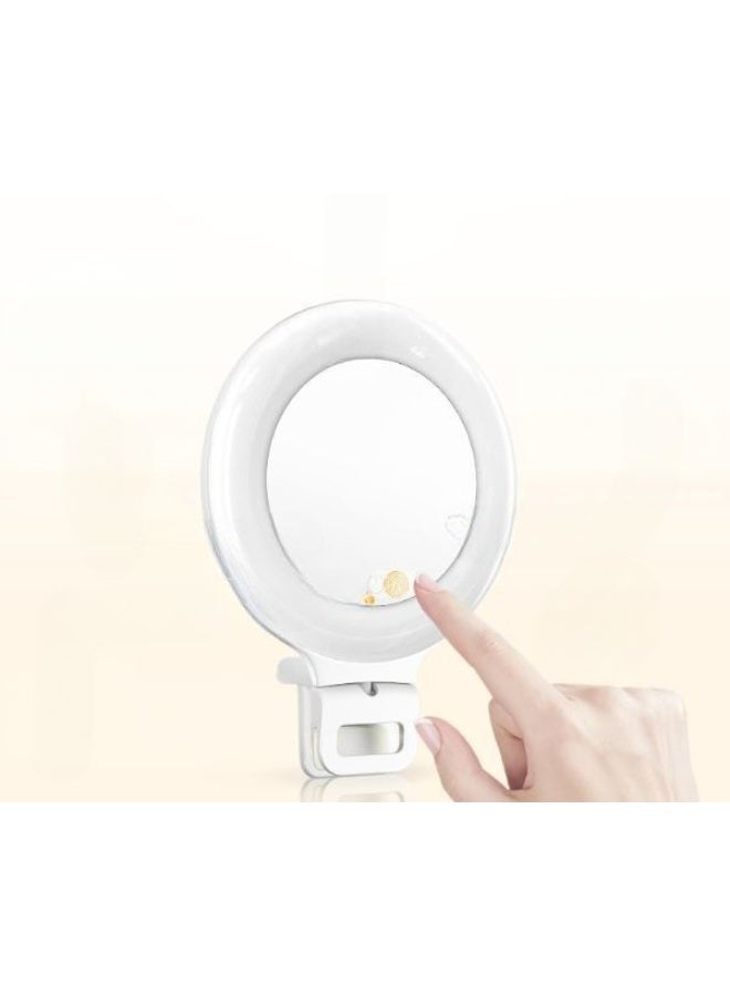 Rechargeable Ring Light with 3 Adjustable LED Modes – Clip-On Selfie Light for Phone, iPad, Laptop, Makeup, and Photography - Image 2