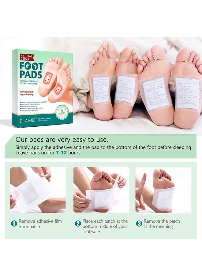 Elaimei 10-Piece Cleansing Detox Foot Pads  - Image 5