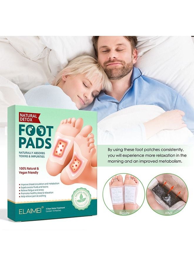 Elaimei 10-Piece Cleansing Detox Foot Pads  - Image 3